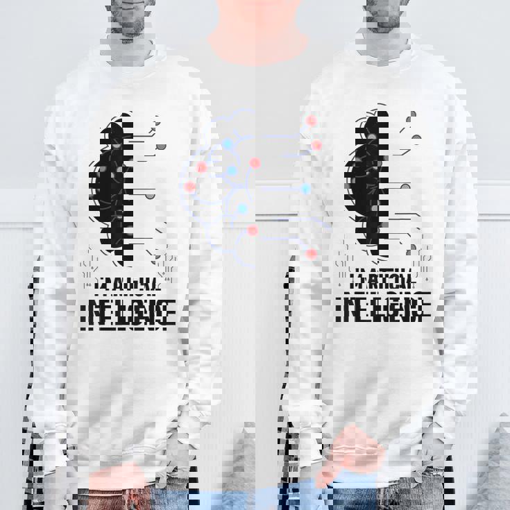 I'm Artificial Intelligence Ai人工知能 スウェットシャツ 高齢者への贈り物