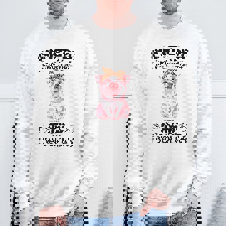 I'm Not Fat シャツ スウェットシャツ 高齢者への贈り物