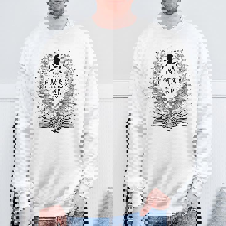 In My Fantasy Era Reading Fantasy Books メンズ レディース キッズ スウェットシャツ 高齢者への贈り物