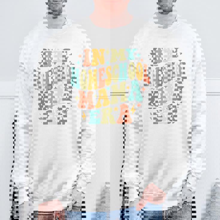 In My Homesschool ママ時代 おかしな新学期 ママ先生 長袖tシャツ スウェットシャツ 高齢者への贈り物