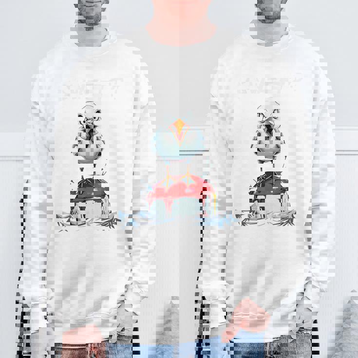 Is Wattaying I Northea Light Buoyeagull Fun スウェットシャツ 高齢者への贈り物