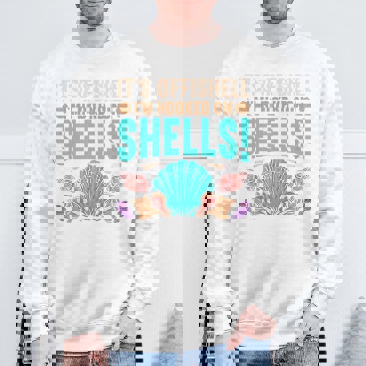 Its Offishell Im Hooked Onhells -Hell Collecting 長袖tシャツ スウェットシャツ 高齢者への贈り物