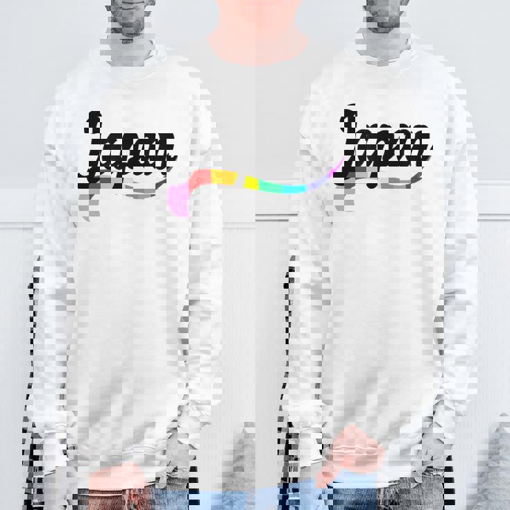 Japan ゲイ プライド Lgbtqi クィア 愛 東京 日本 ニッポン スウェットシャツ 高齢者への贈り物