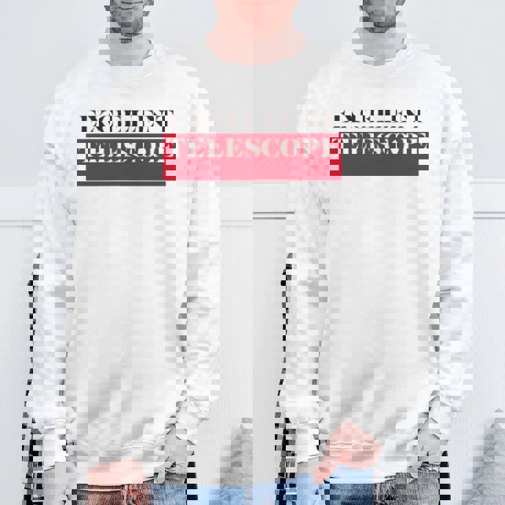 Kenko エクセレントテレスコープ 90年代復刻デザイン 両面デザイン淡色ボディ スウェットシャツ 高齢者への贈り物