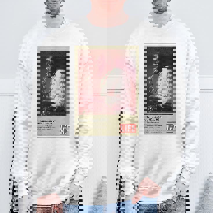 Life Picture Collection チャーリー パーカ ー ／ サックス（1） スウェットシャツ 高齢者への贈り物