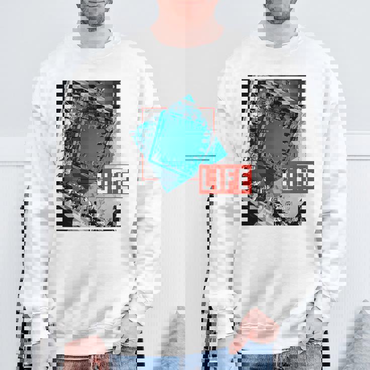 Life Picture Collection 看護学生 ／ ルーズベルト病院（1） スウェットシャツ 高齢者への贈り物