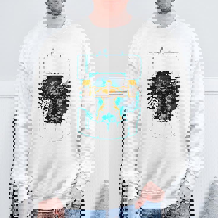 Lift Like A Legend Look Like A Legacy ボディビルディング 長袖tシャツ スウェットシャツ 高齢者への贈り物