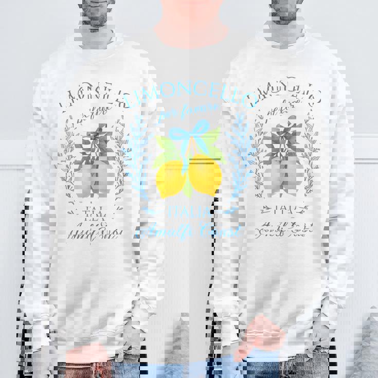 Limoncello Per Favore レモン 夏 イタリア スウェットシャツ 高齢者への贈り物