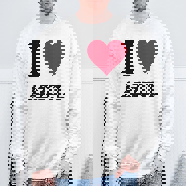 I Love Azul スウェットシャツ 高齢者への贈り物