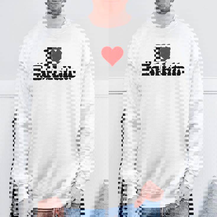 I Love Heart 北海道ジャパン スウェットシャツ 高齢者への贈り物