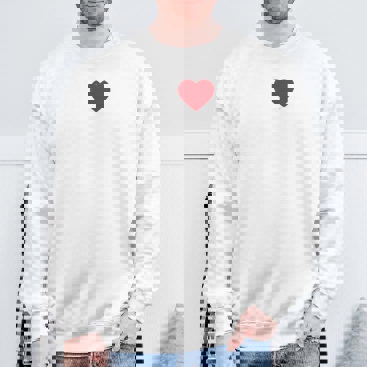 I Love Jesus I Heart Jesus レッドハート 長袖tシャツ スウェットシャツ 高齢者への贈り物