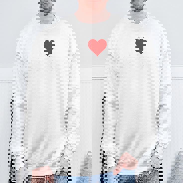 I Love Latinas シャツバックプリント スウェットシャツ 高齢者への贈り物