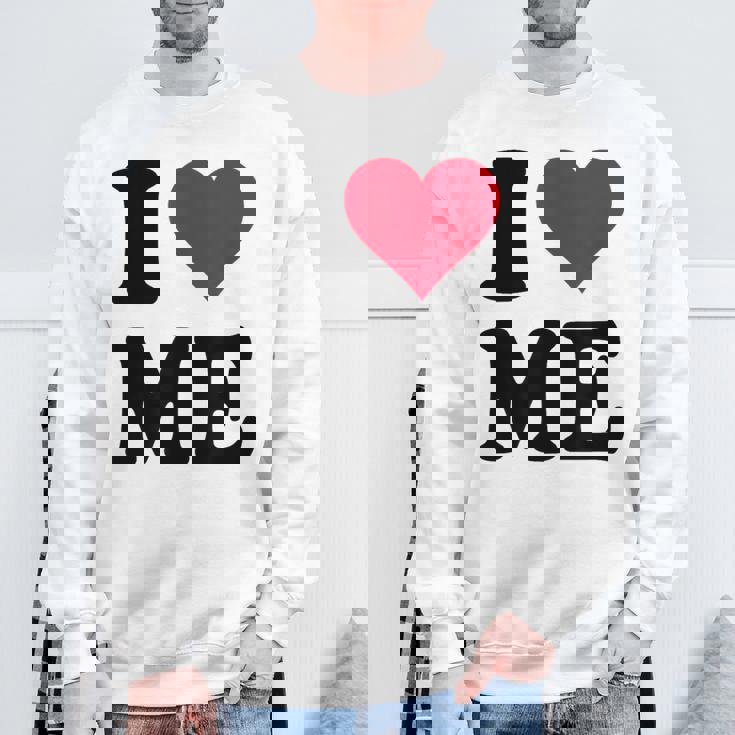 I Love Me スウェットシャツ 高齢者への贈り物