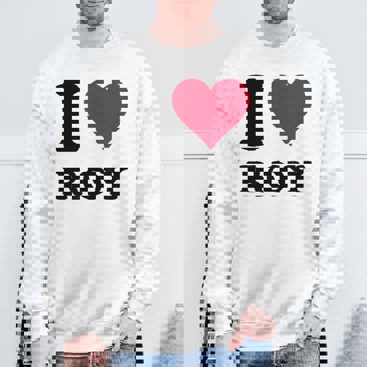 I Love Roy スウェットシャツ 高齢者への贈り物