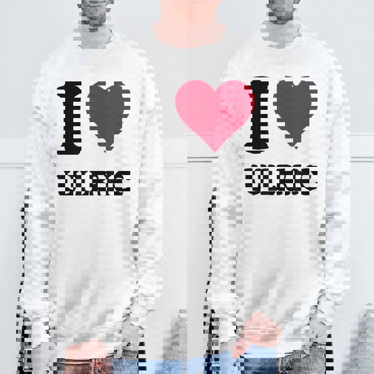 I Love Ulric スウェットシャツ 高齢者への贈り物