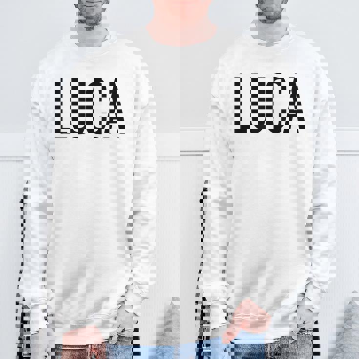 Luca スウェットシャツ 高齢者への贈り物