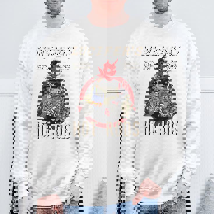 Lucifer's Hot Rodhop ロカビリー Prison Price ラットロッド スウェットシャツ 高齢者への贈り物