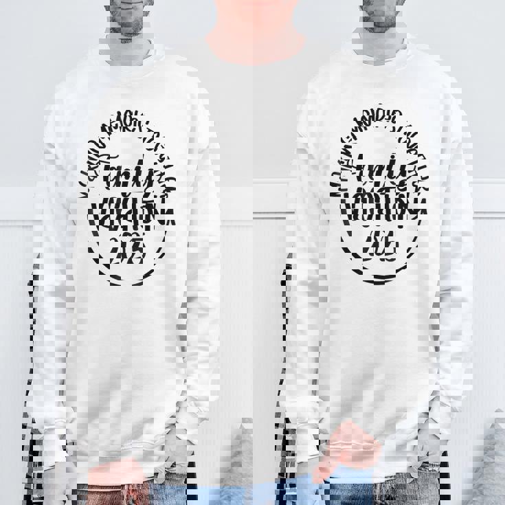 Making Memories Together Family Vacation 2025 Travel Trip Sweatshirt Gifts for Old Men
