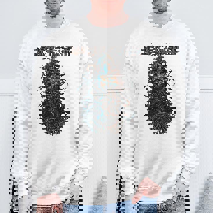 Meshuggah グラフィックデザインギフト Meshuggahファンへのメンズギフト。 長袖tシャツ スウェットシャツ 高齢者への贈り物