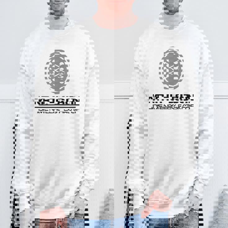 Mr Fusion 家庭用エネルギーリアクター スウェットシャツ 高齢者への贈り物