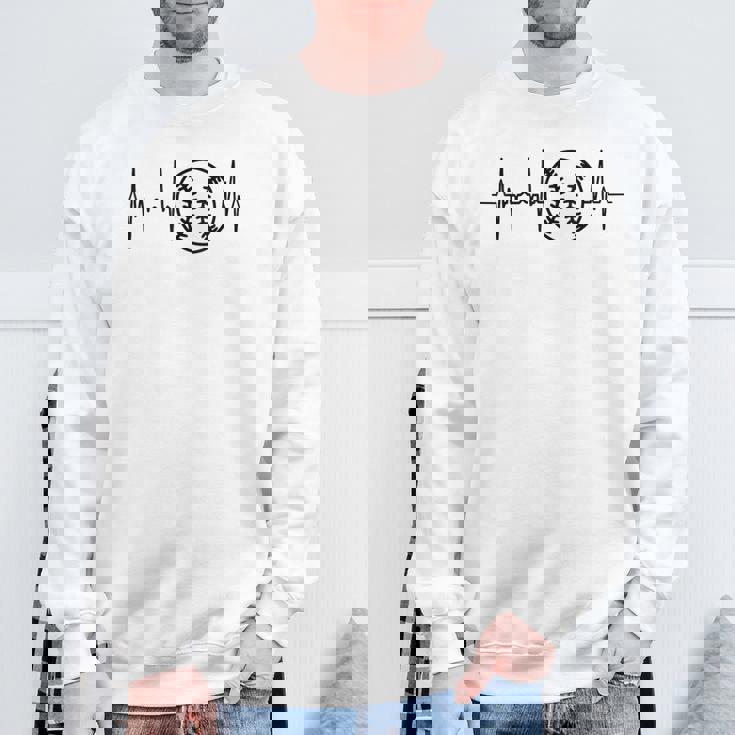 My Heart Beats Foroftball ソフトボーラー ハートビート スウェットシャツ 高齢者への贈り物