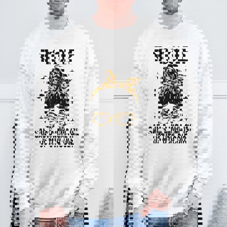 Nicole コスチューム かわいい 定義 名入れ Nicole スウェットシャツ 高齢者への贈り物