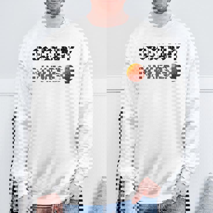 Occupy Mars 公式スペース Nasa 火星ミッション スウェットシャツ 高齢者への贈り物