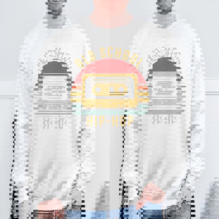 Oldchool ヒップホップ 80年代90年代音楽 長袖tシャツ スウェットシャツ 高齢者への贈り物