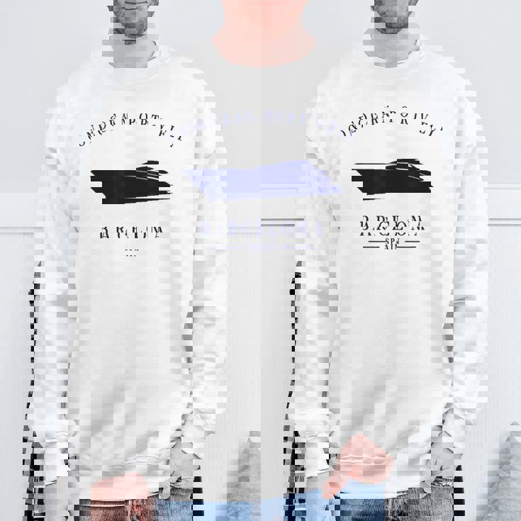 Oneocean Portell Marina バルセロナ ヨットクラブ スペイン リビエラ スウェットシャツ 高齢者への贈り物