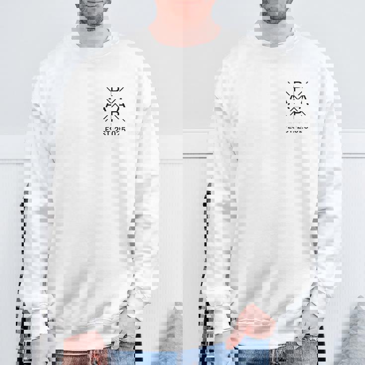 Papa Est 2025 Grandpa To Be 父の日 新パパ 祖父 スウェットシャツ 高齢者への贈り物