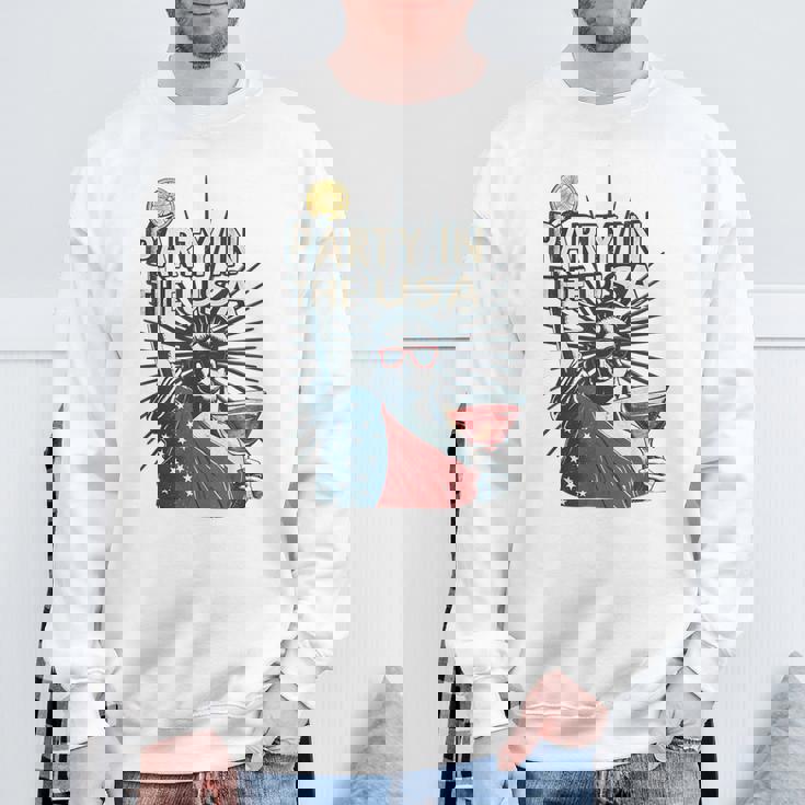 Party In The Usa 自由の女神シャツ 面白い 7月4日 スウェットシャツ 高齢者への贈り物