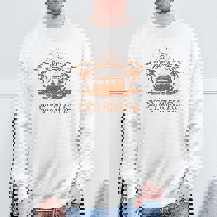 Pico Rivera Ca カリフォルニア レトロ ビンテージ サーフィン ビーチ スウェットシャツ 高齢者への贈り物