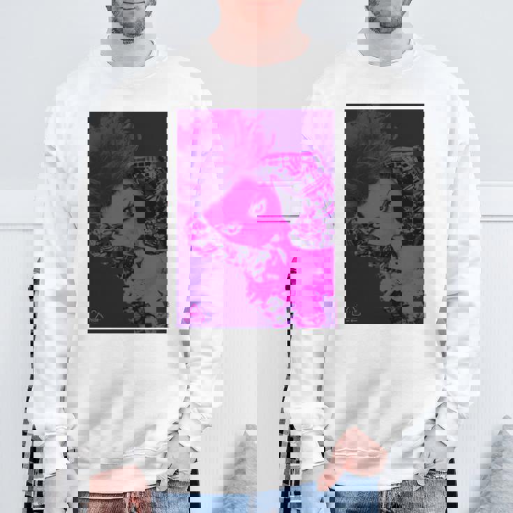 Pink 長袖tシャツ スウェットシャツ 高齢者への贈り物