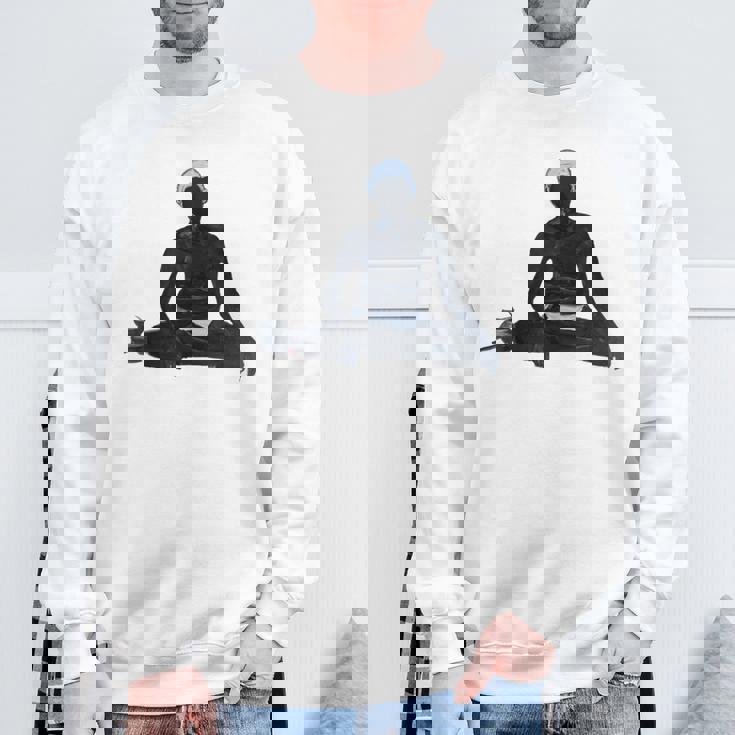 Ramana Maharshi アートワーク スウェットシャツ 高齢者への贈り物