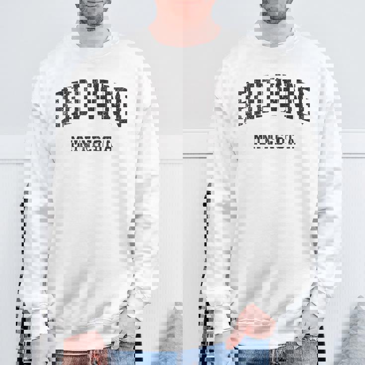 Red Wing ミネソタ Mn ヴィンテージ アスレチック スポーツデザイン スウェットシャツ 高齢者への贈り物