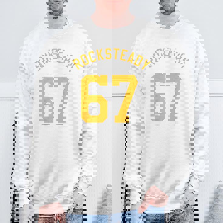 Rocksteady 1967 ビンテージ レゲエ スカ衣服 男女兼用 スウェットシャツ 高齢者への贈り物