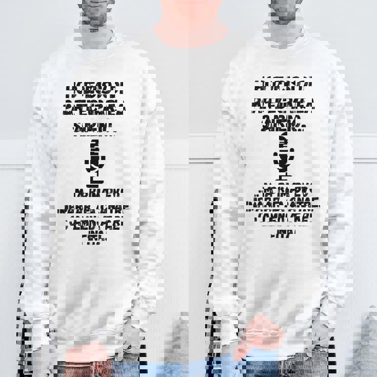 Sanremo 2025 Expression シャツ スウェットシャツ 高齢者への贈り物