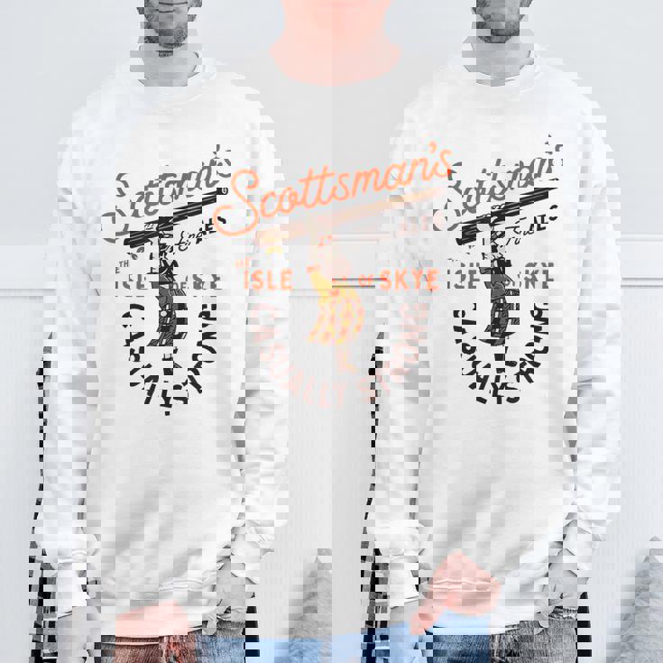 Scottsman's Isle Ofkyecotland Fine Ales スウェットシャツ 高齢者への贈り物