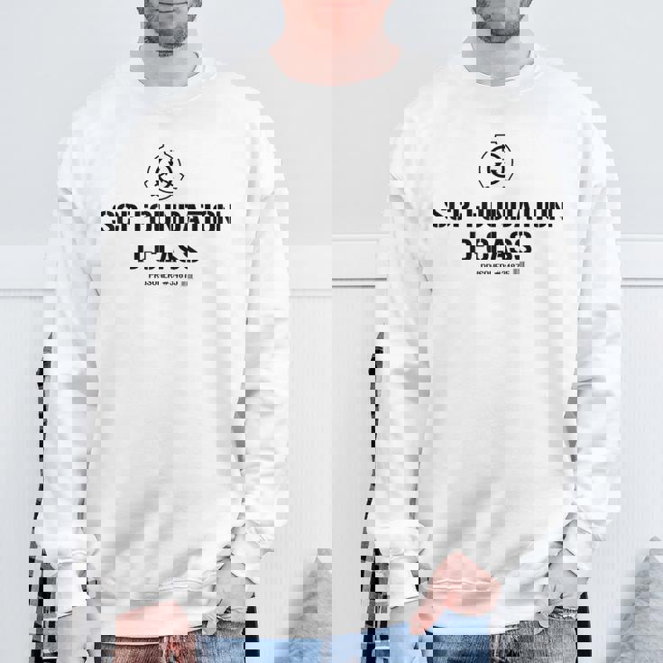 Scp Foundation Dクラス 囚人バーコード スウェットシャツ 高齢者への贈り物