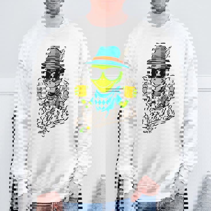 Servus Wiesn Gaudi – 面白いオクトーバーフェストビールバイエルンコスチューム 長袖tシャツ スウェットシャツ 高齢者への贈り物