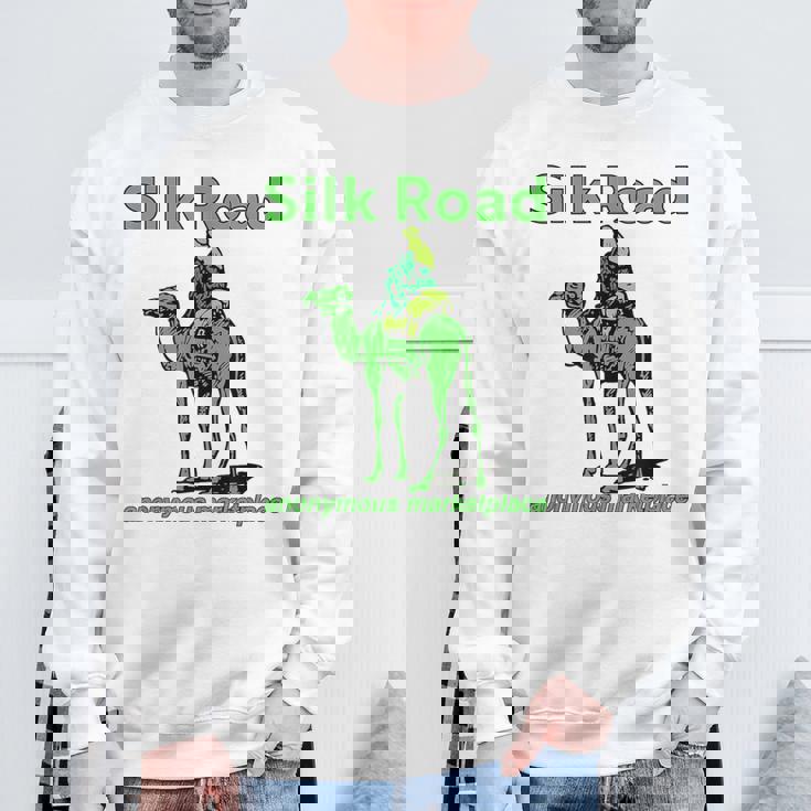 Silk Road 匿名マーケットプレイス キャメル ダークウェブ 暗号 Btc スウェットシャツ 高齢者への贈り物