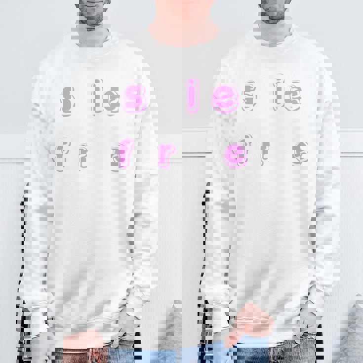 Smile-For-Me 長袖tシャツ スウェットシャツ 高齢者への贈り物