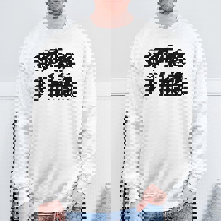 Stakes Is High スウェットシャツ 高齢者への贈り物