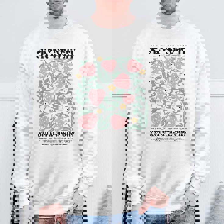 Stayweet Fruit Of Thepirit ストロベリー イエス スウェットシャツ 高齢者への贈り物