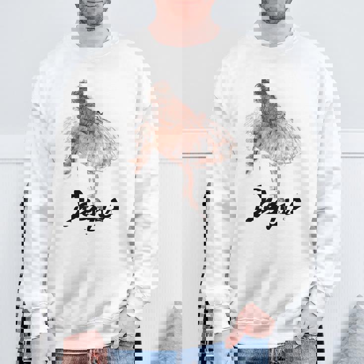 Study Of A Ballet Dancer エドガー・ドガ スウェットシャツ 高齢者への贈り物