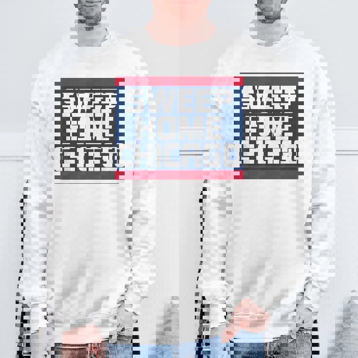 Sweep Home シカゴ野球 サウスサイド チータウン お土産 スウェットシャツ 高齢者への贈り物