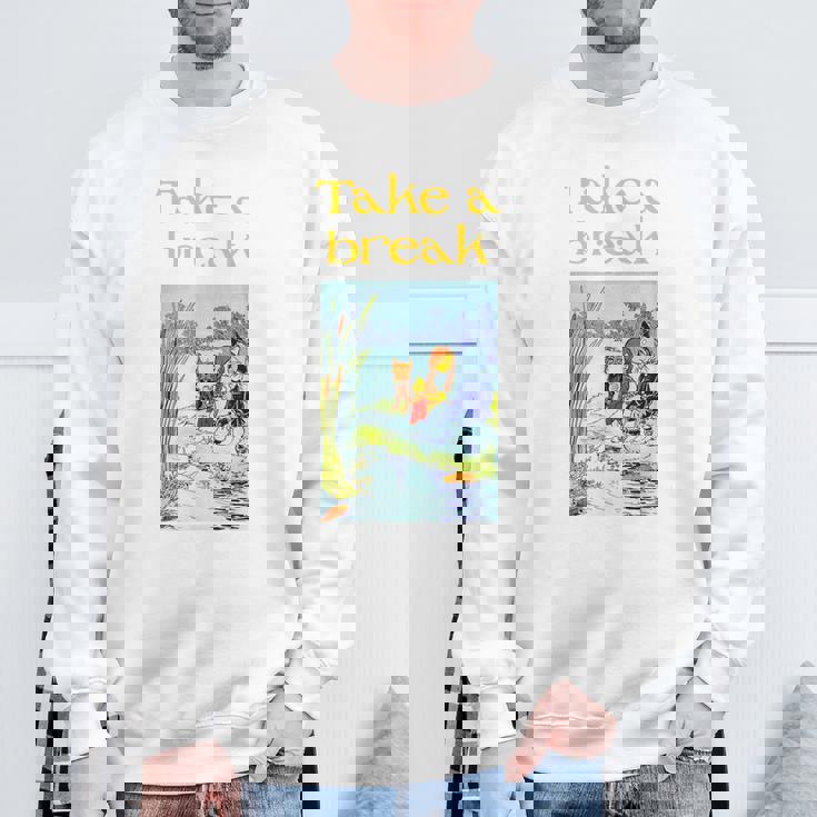 Take A Break Fun オズの魔法使い スウェットシャツ 高齢者への贈り物