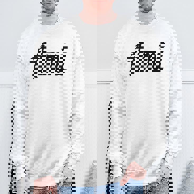 Top Thatays The Name Ami スウェットシャツ 高齢者への贈り物