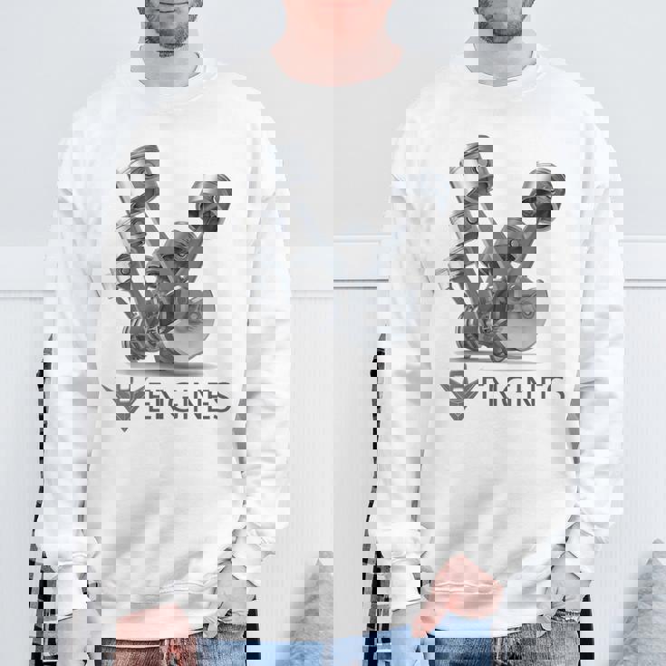 V8 エンジン スウェットシャツ 高齢者への贈り物