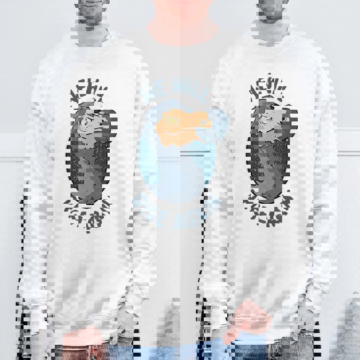 We Will Rise Again 絶滅した飛べないドードー スウェットシャツ 高齢者への贈り物